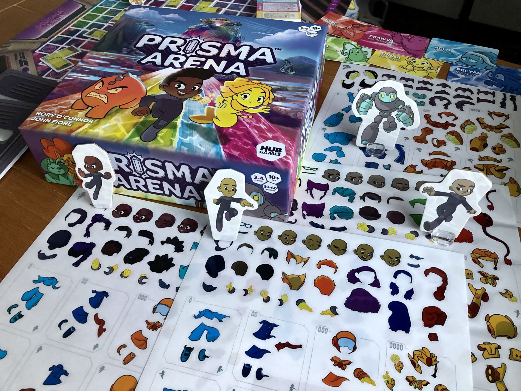 Prisma Arena on the table