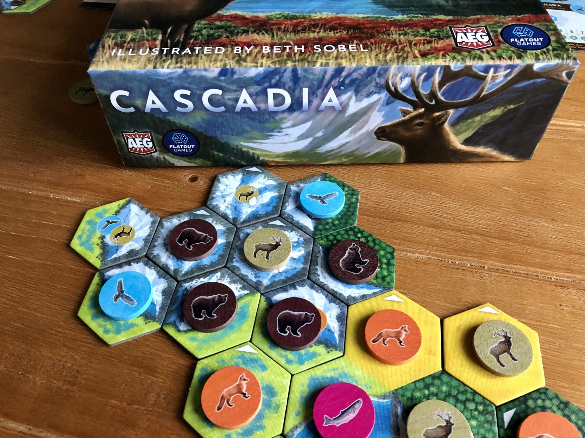 cascadia on the table