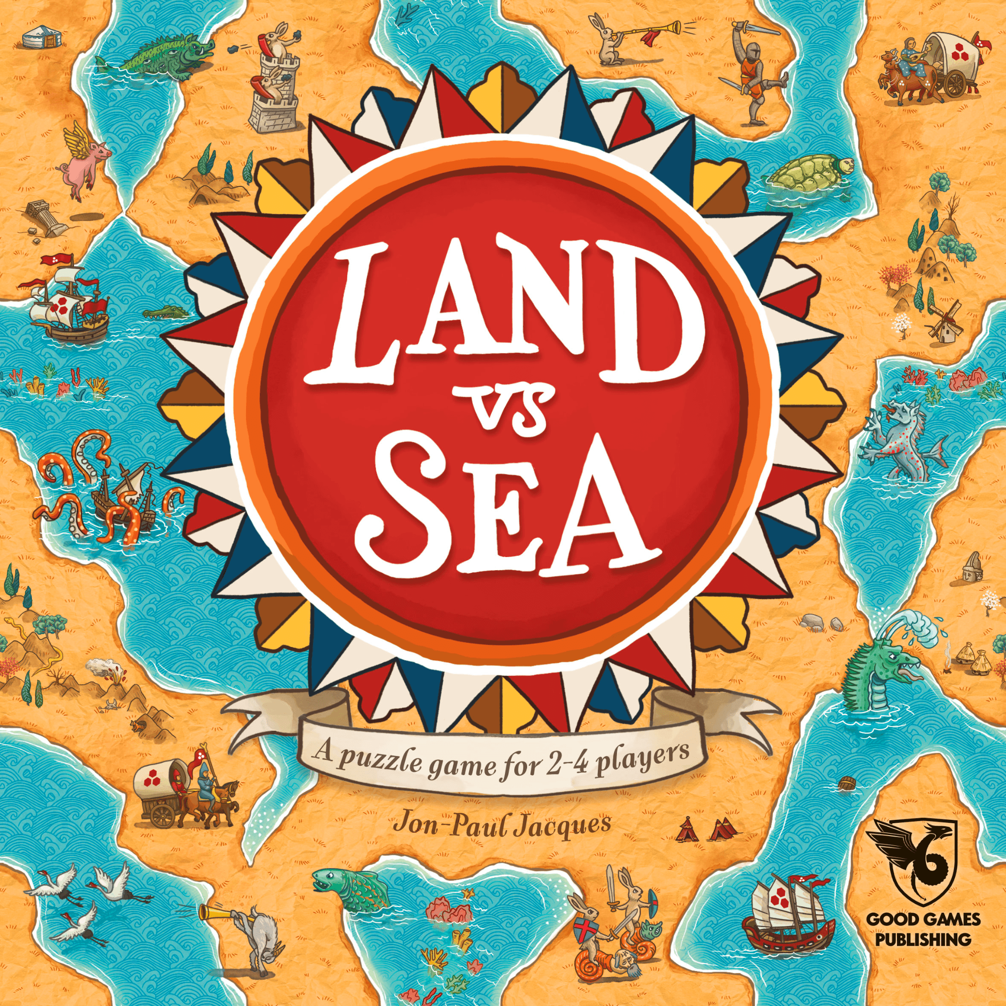 land vs sea box cover