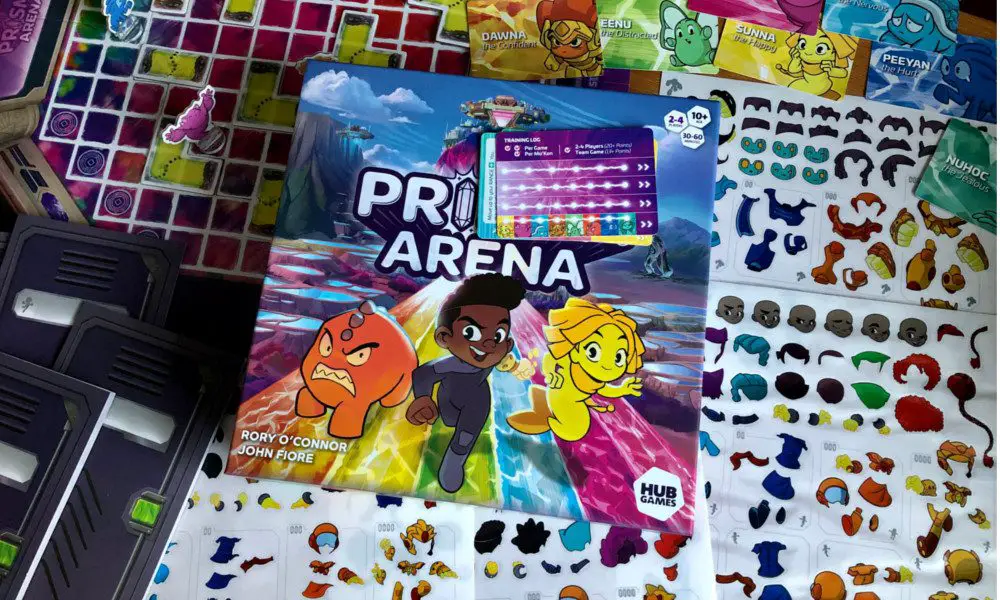 Prisma Arena on the table