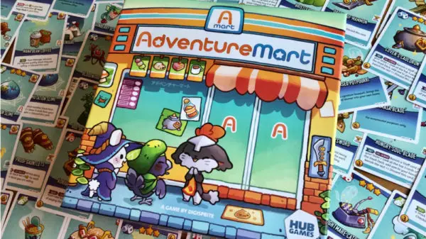 Adventure Mart on the table
