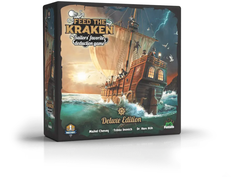 Dangers Of The Deep: Four Board Games Of Nautical Terror 4 Feed the Kraken box art