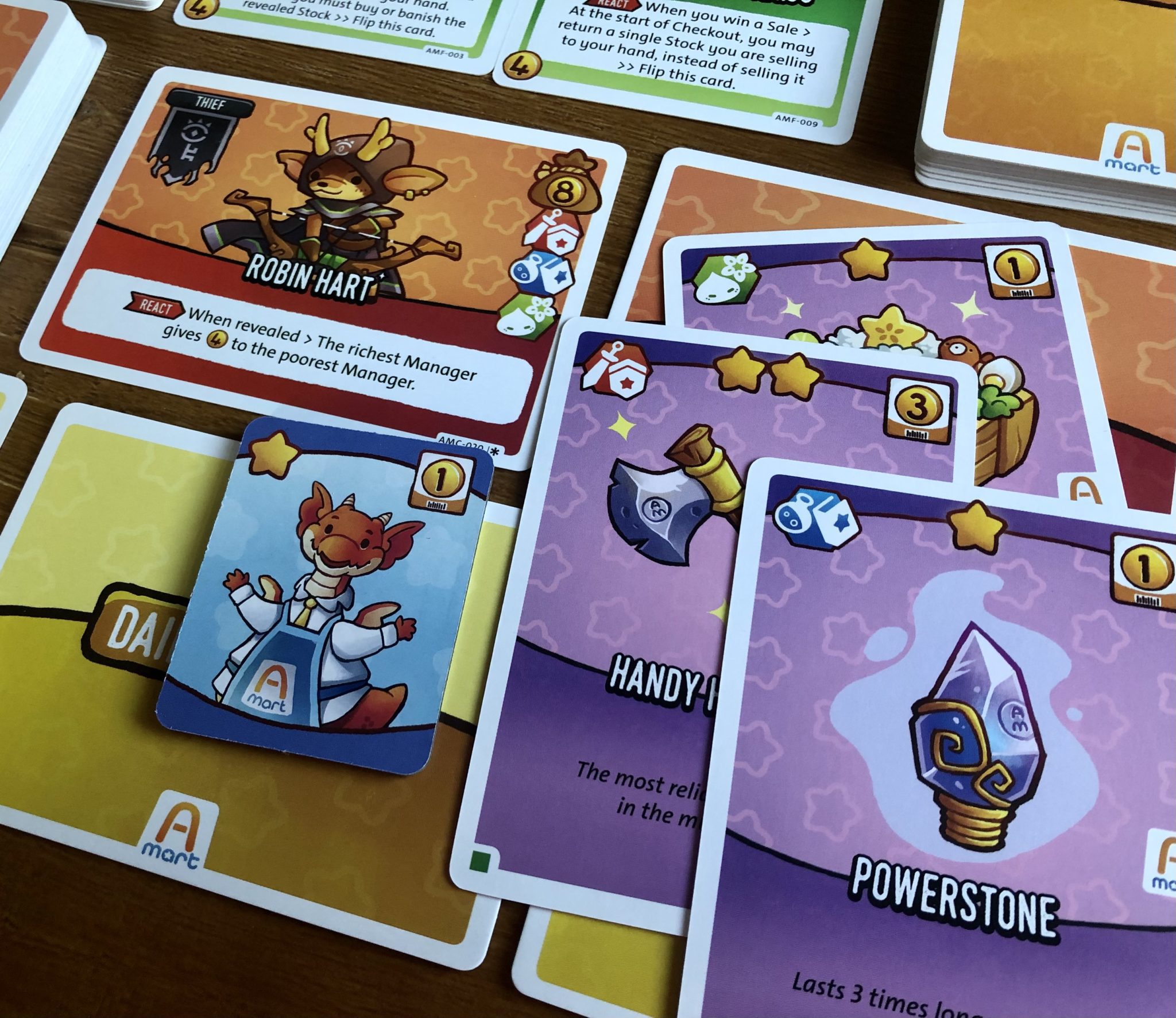 Stock, Sell, And Help Fellow Adventurers In Cute Deck-builder 'Adventure Mart' 5 Adventure Mart - bidding on the adventurer and gaining money