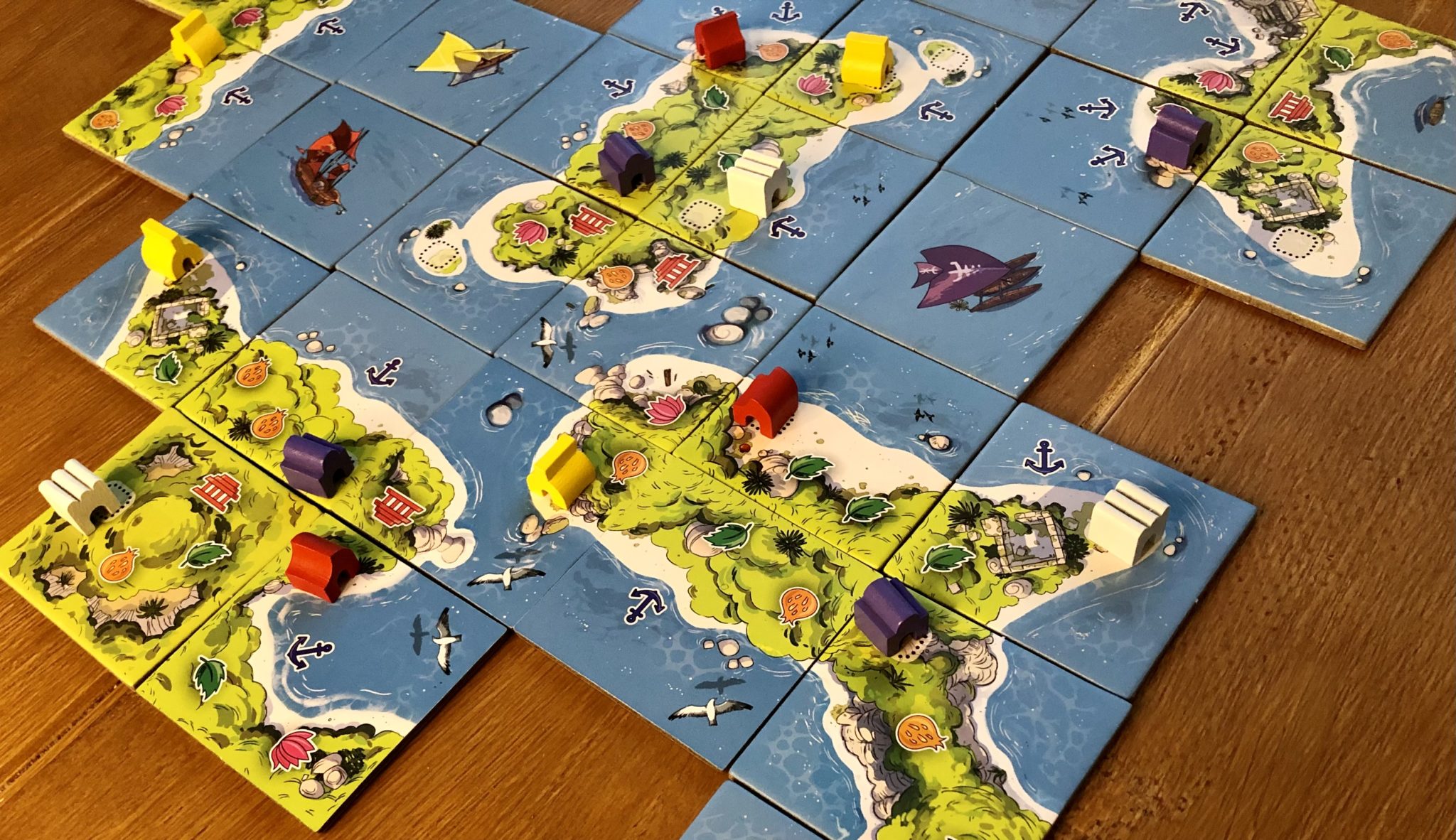 Small Islands tile laying game