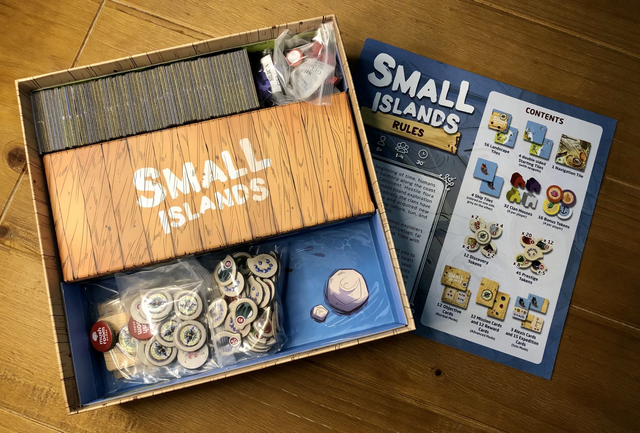 'Small Islands' Is a Huge Hit For Family Gamers 7 Small Islands box and insert