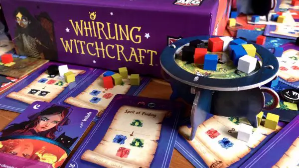 Whirling Witchcraft with components