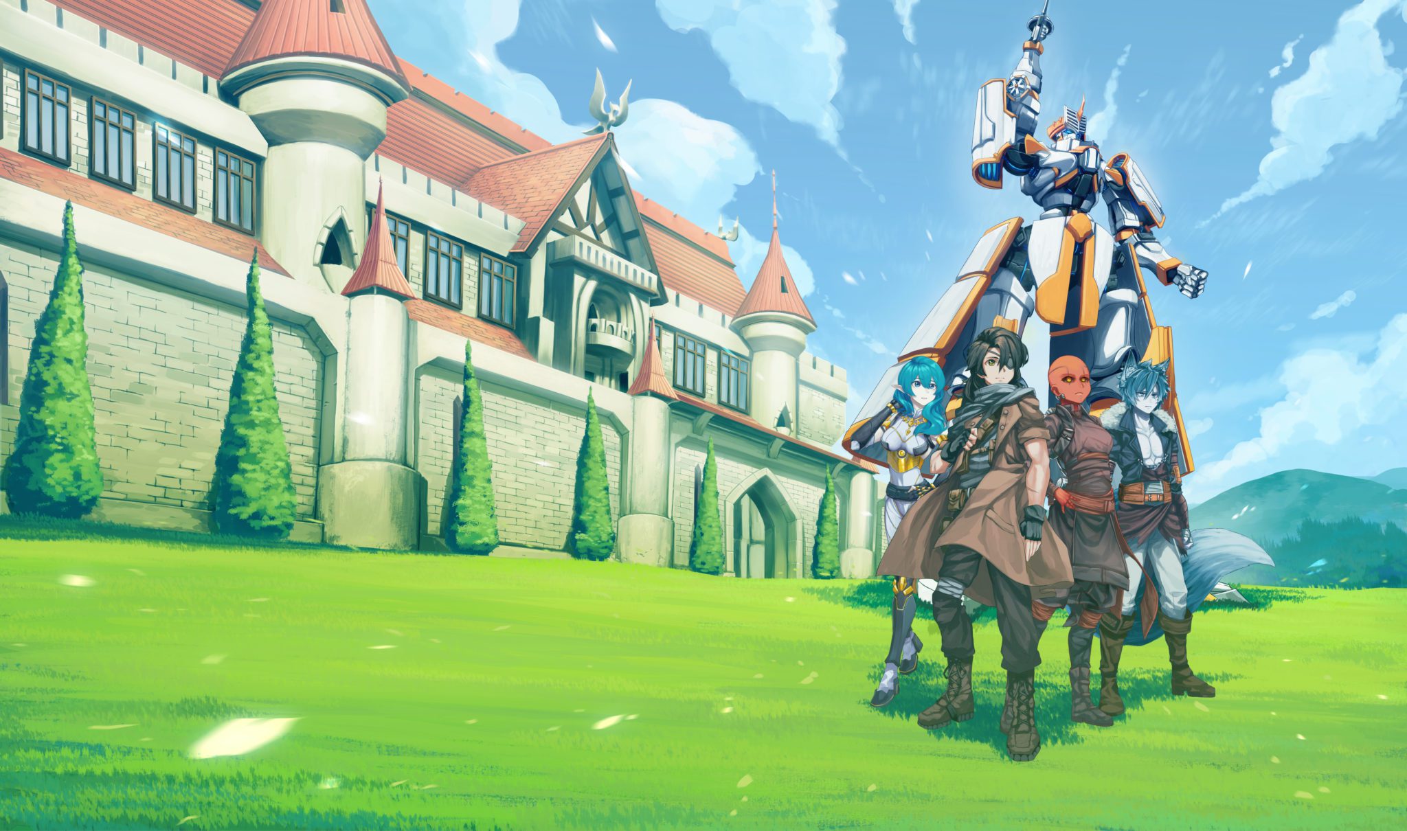 Fumble GDR Tackles Giant Mechs, King Arthur In 'Knights Of The Round: Academy' TTRPG 1 Knights of the Round: Academy cover art