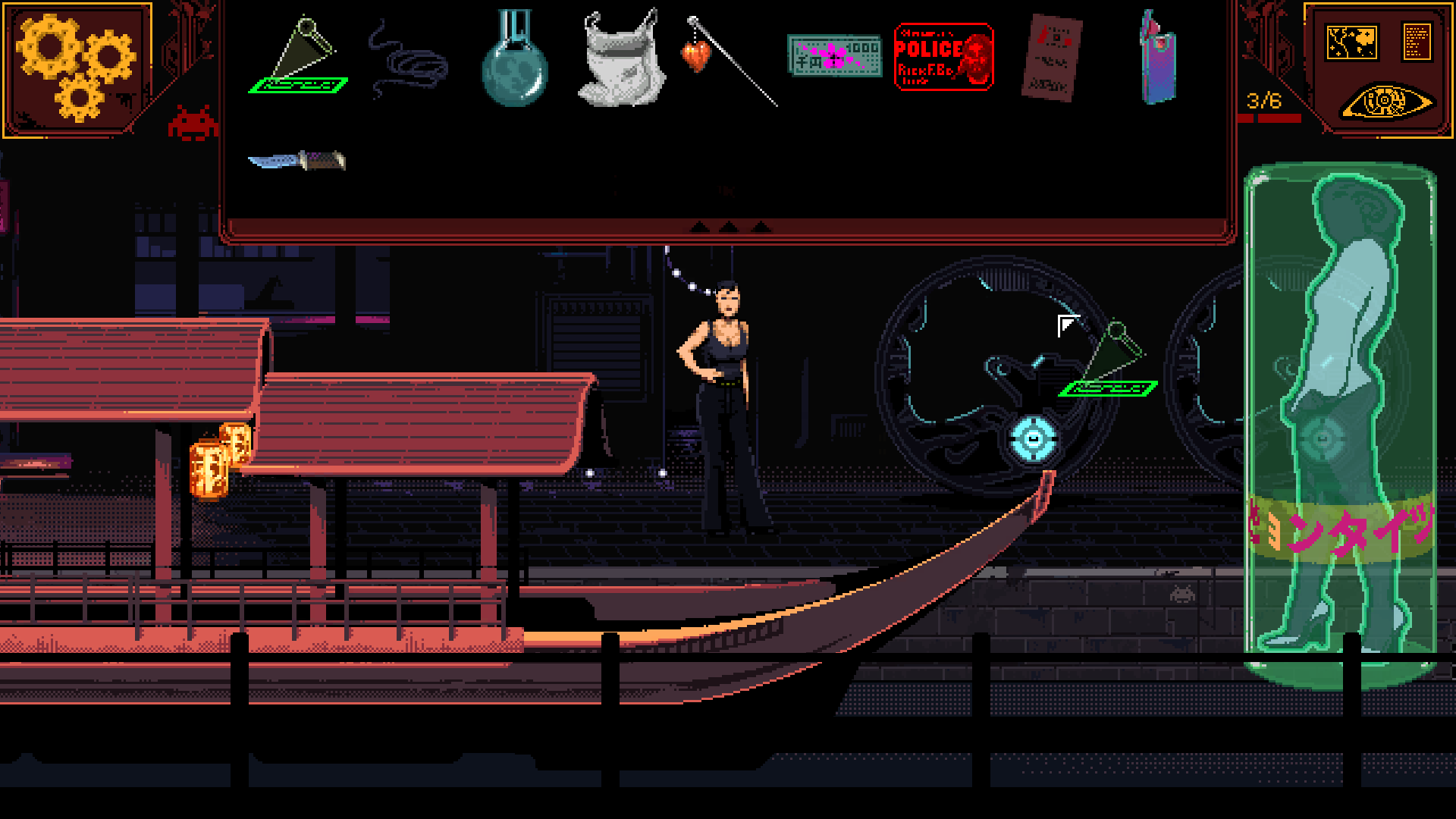 The Sundew Gives A Cyberpunk Throwback Adventure 1 The Sundew Inventory