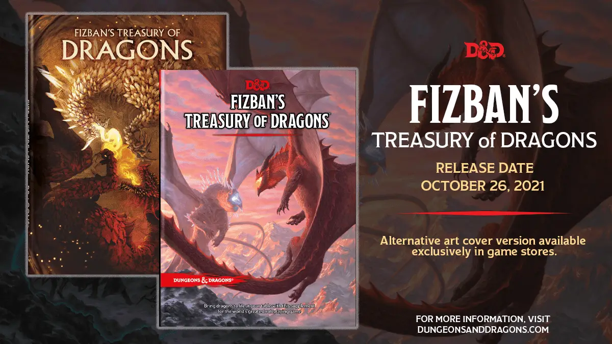  Fizban's Treasury of Dragons sell sheet
