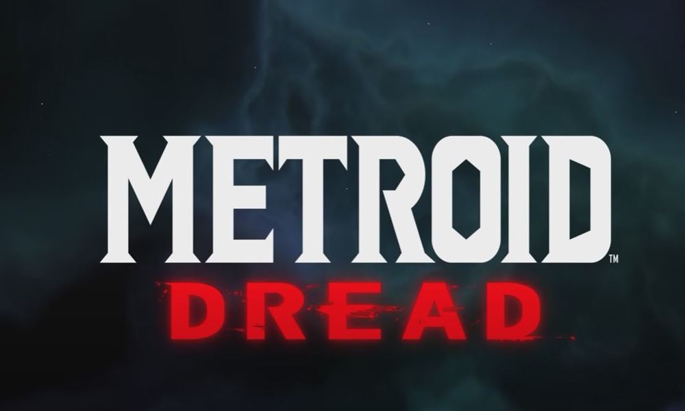 Metroid Dread Title Card