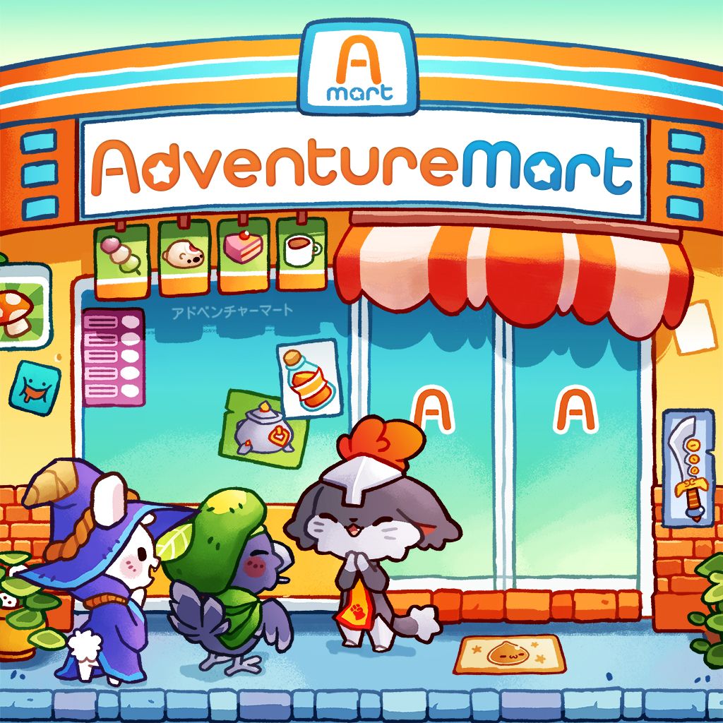 Stock, Sell, And Help Fellow Adventurers In Cute Deck-builder 'Adventure Mart' 1 Adventure Mart box cover