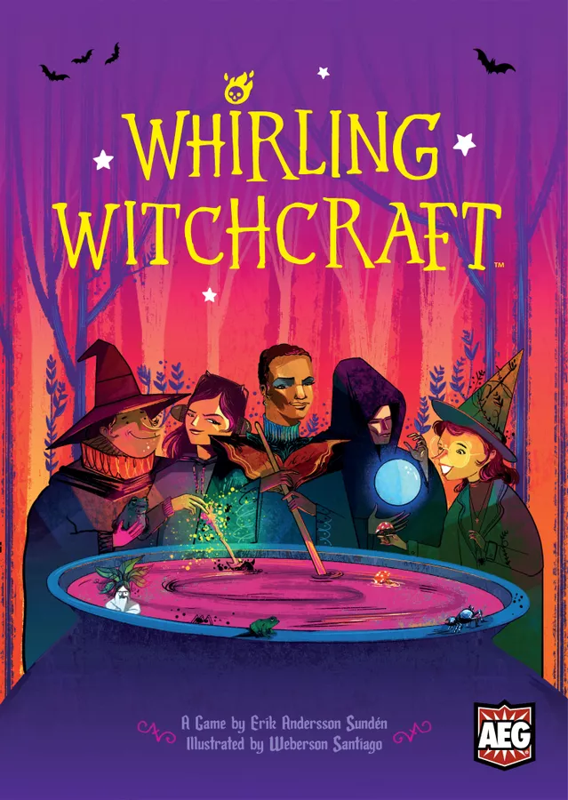 In Need Of The Best New Halloween Game? Whirling Witchcraft Has You Covered. 1 Whirling Witchcraft box cover