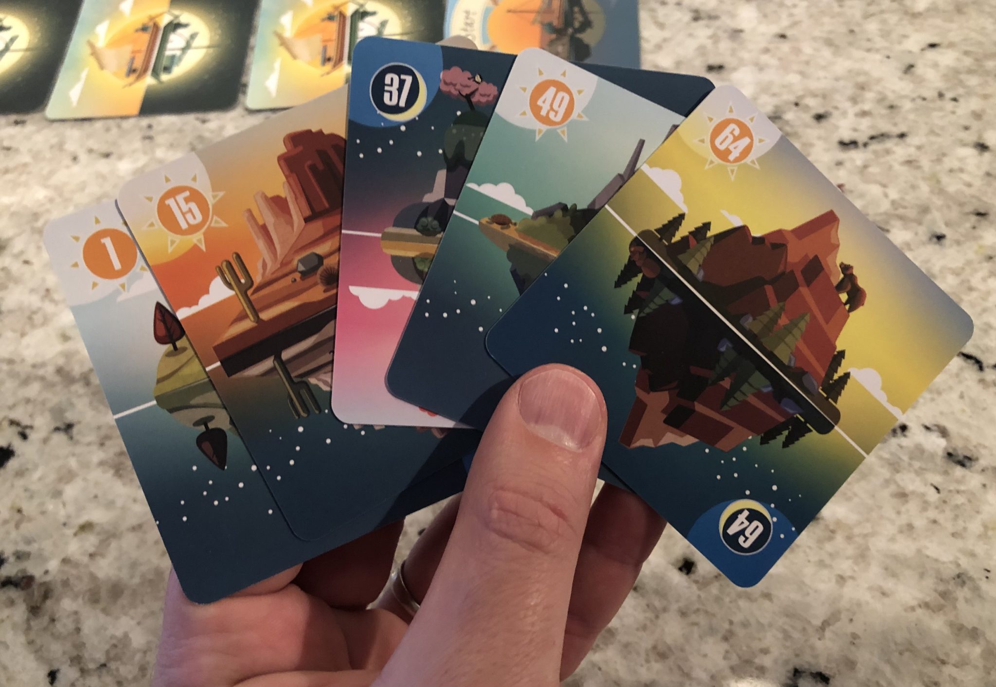 Tranquility Is A Card Game Requiring Teamwork, Peace and Quiet 2 Tranquility hand limit of 5