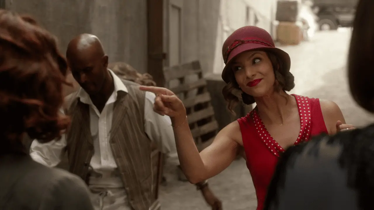 Legends of Tomorrow Dazzle with A Song and Dance 1 Zari Tarazi