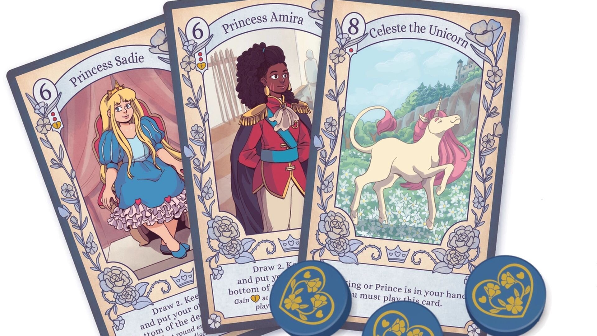 'Love Letter Princess Princess Ever After' Review: A Beautiful Card Game Of Queer Love 2 Princess Princess Pieces
