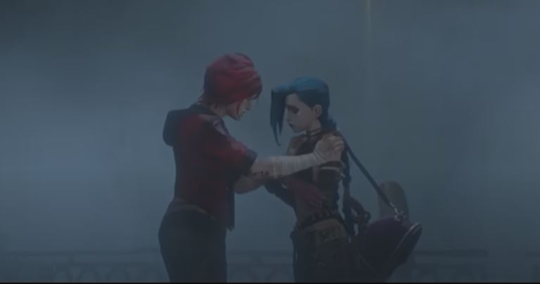 Vi and Jinx reunite in Arcane