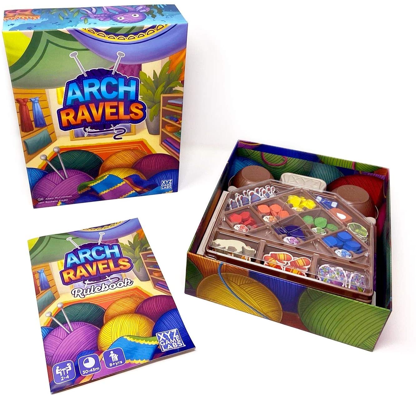 Arch Ravels box and contents