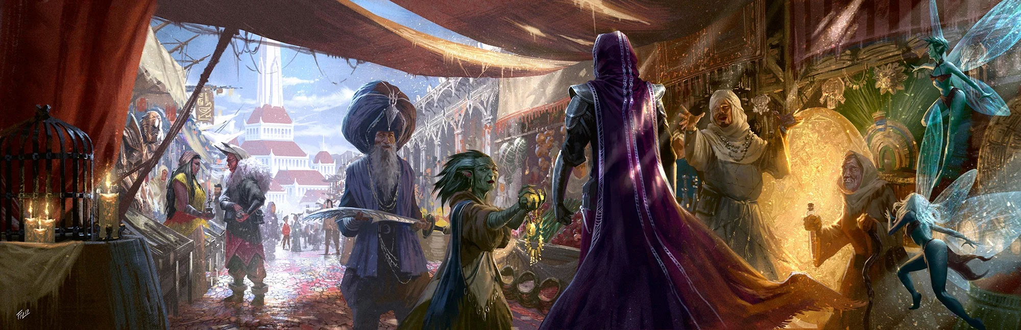 Putting A City In A Box: Beadle & Grimm's On The Journey To Absalom 2 Absalom: City of Lost Omens art