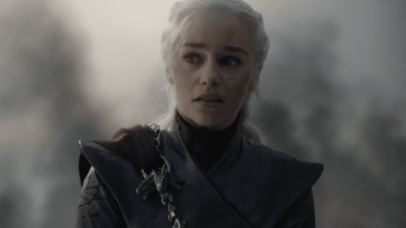 Daenerys about to burn King's Landing
