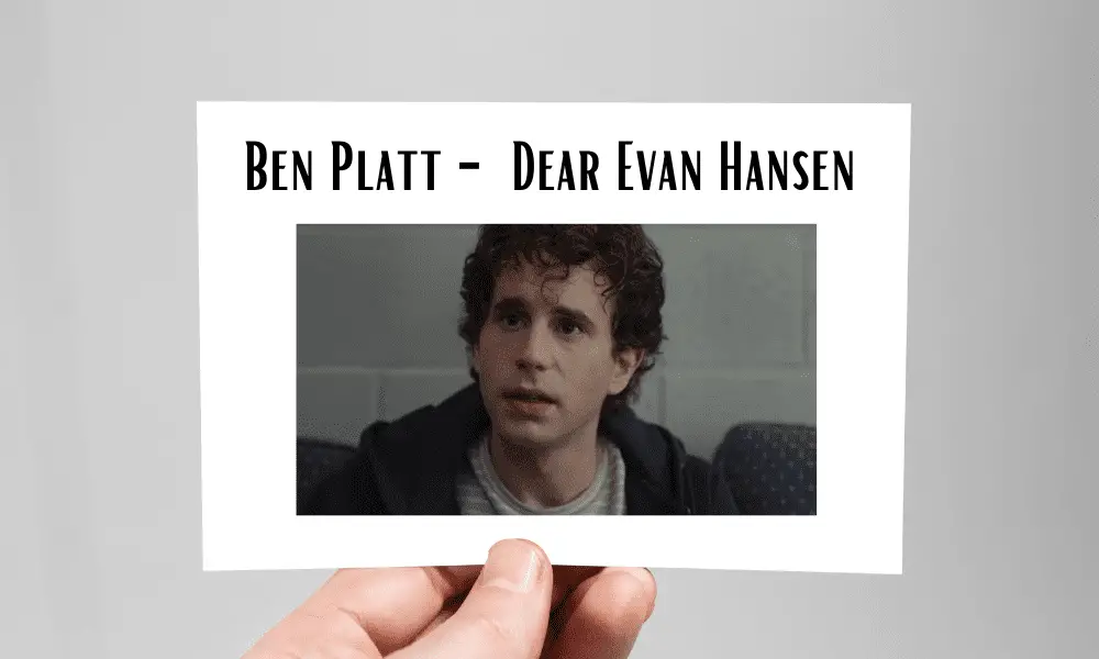 Worst Nepotism Casting in TV or Film Winner is Ben Platt for Dear Evan Hansen