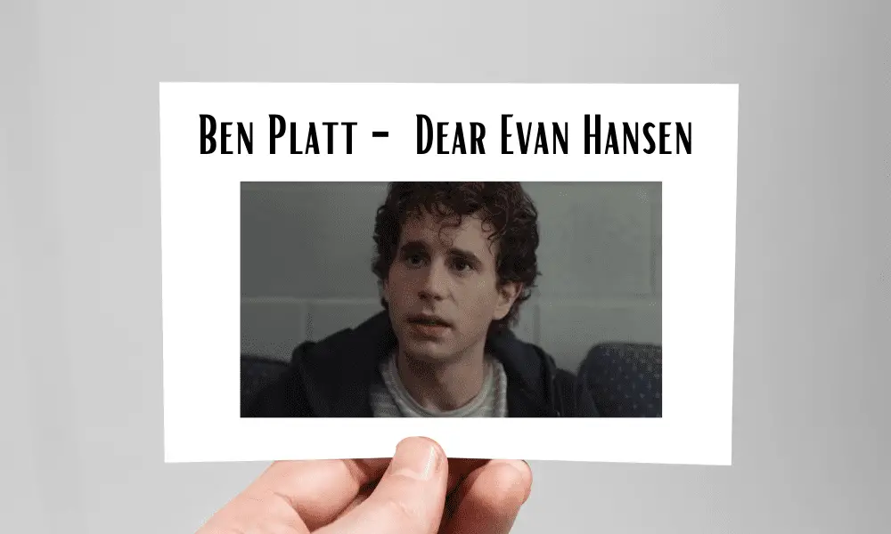 The 2021 Carol Awards 6 Worst Nepotism Casting in TV or Film Winner is Ben Platt for Dear Evan Hansen
