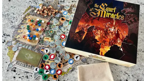 The Court of Miracles on the table
