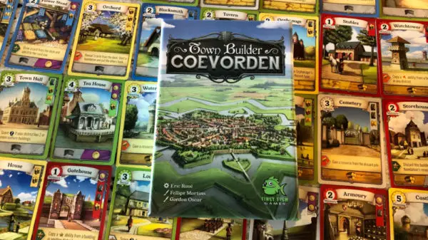 Town Builder: Coevorden on the table