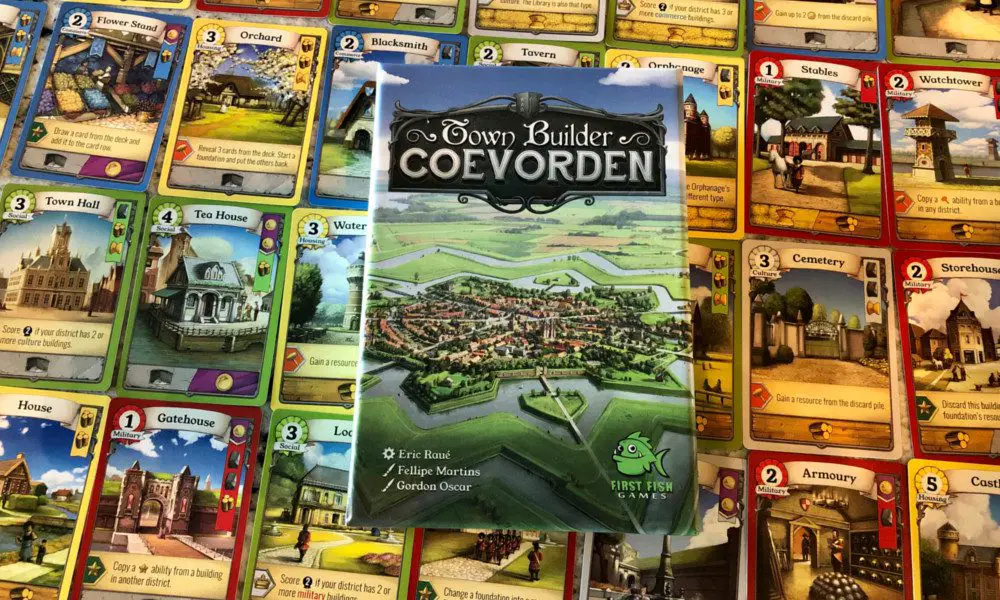 Town Builder: Coevorden on the table