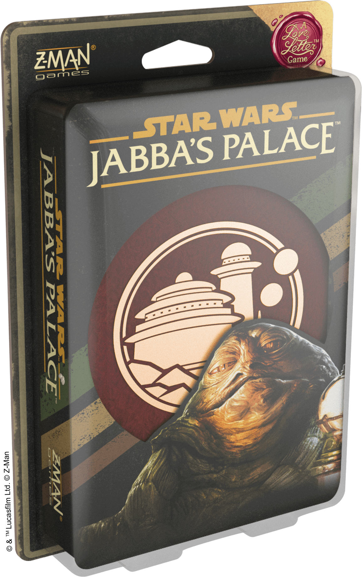 New Game Takes 'Love Letter' To A Galaxy Far, Far Away 4 Star Wars: Jabba’s Palace – A Love Letter Game box
