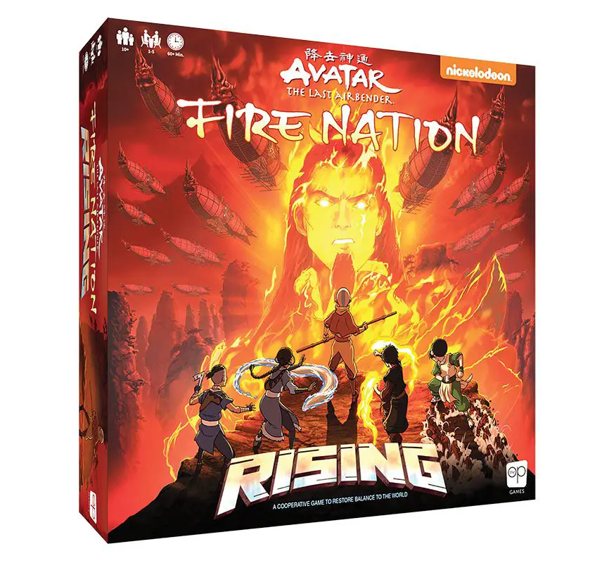 The op Announces 'Avatar: The Last Airbender' Co-Op Board Game: 'Fire Nation Rising' 1