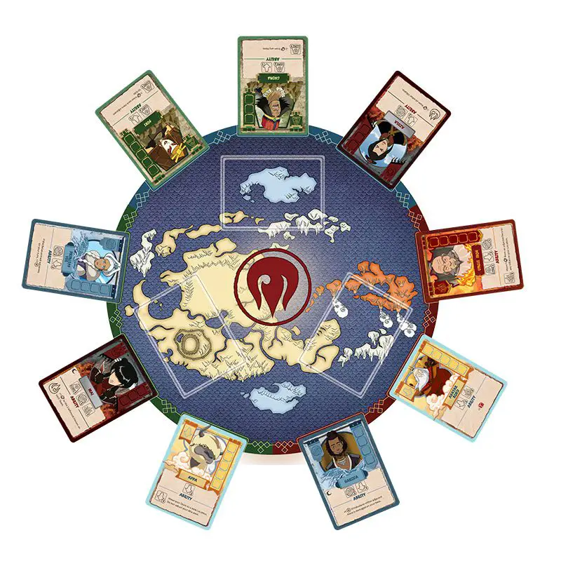 The op Announces 'Avatar: The Last Airbender' Co-Op Board Game: 'Fire Nation Rising' 5