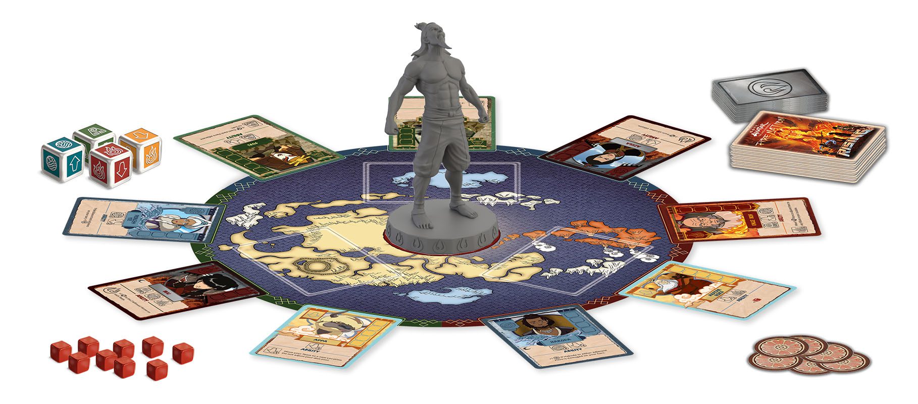 The op Announces 'Avatar: The Last Airbender' Co-Op Board Game: 'Fire Nation Rising' 6