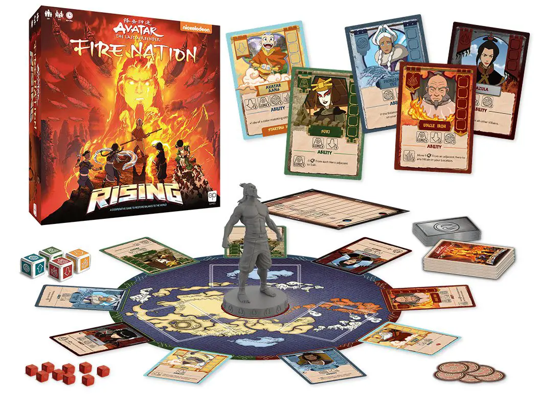 The op Announces 'Avatar: The Last Airbender' Co-Op Board Game: 'Fire Nation Rising' 4