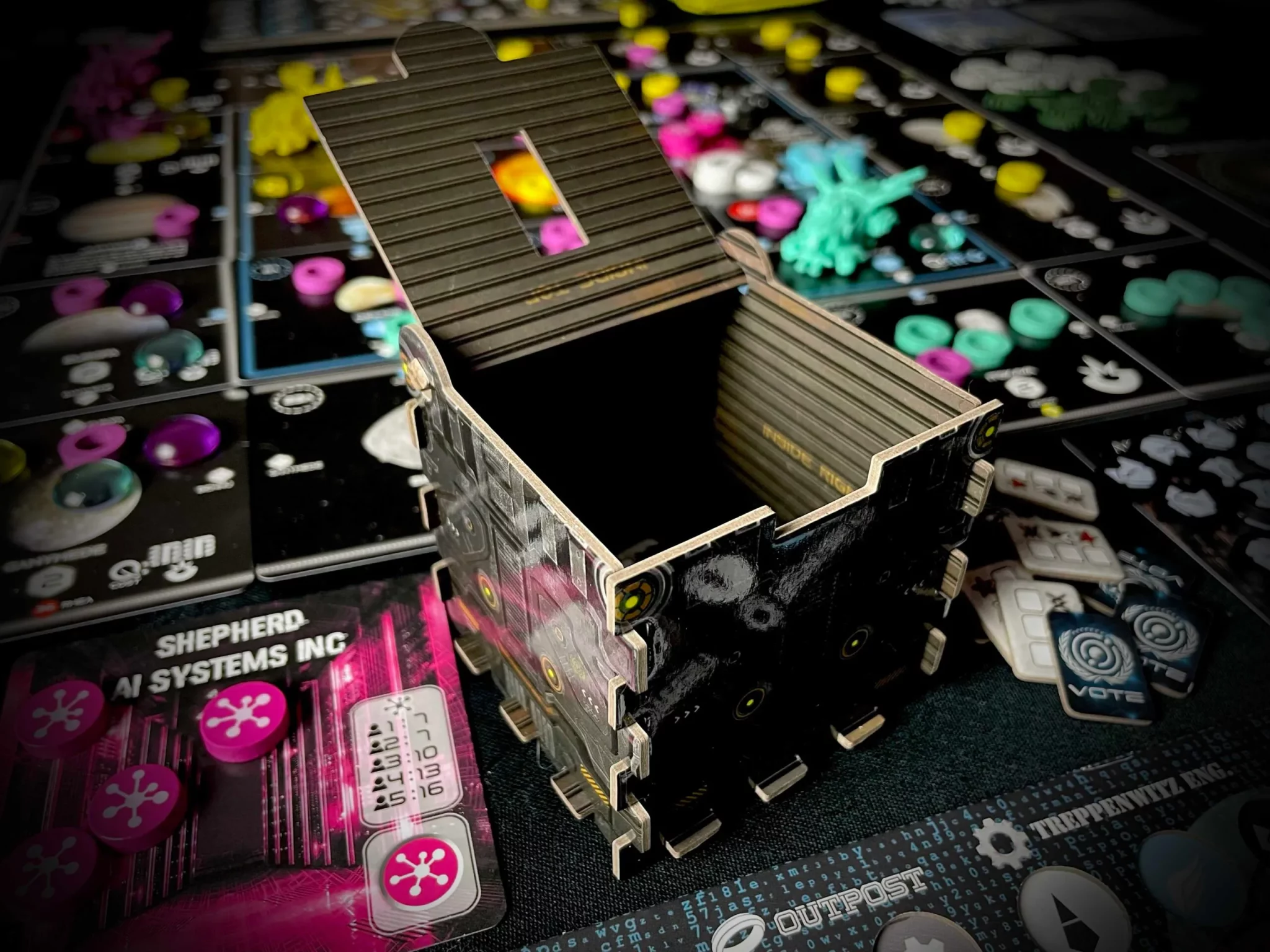 Solar 175 Is Heating It Up On Kickstarter, But Is It The Future Of Board Games? 9 Solar 175 voting box