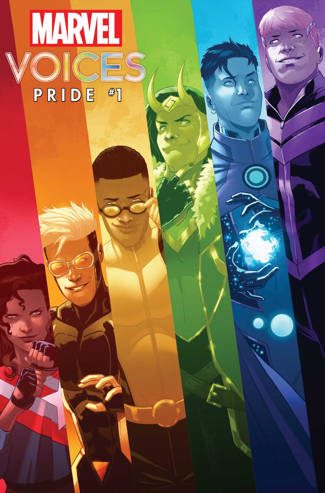 Marvel's Voices Pride cover,