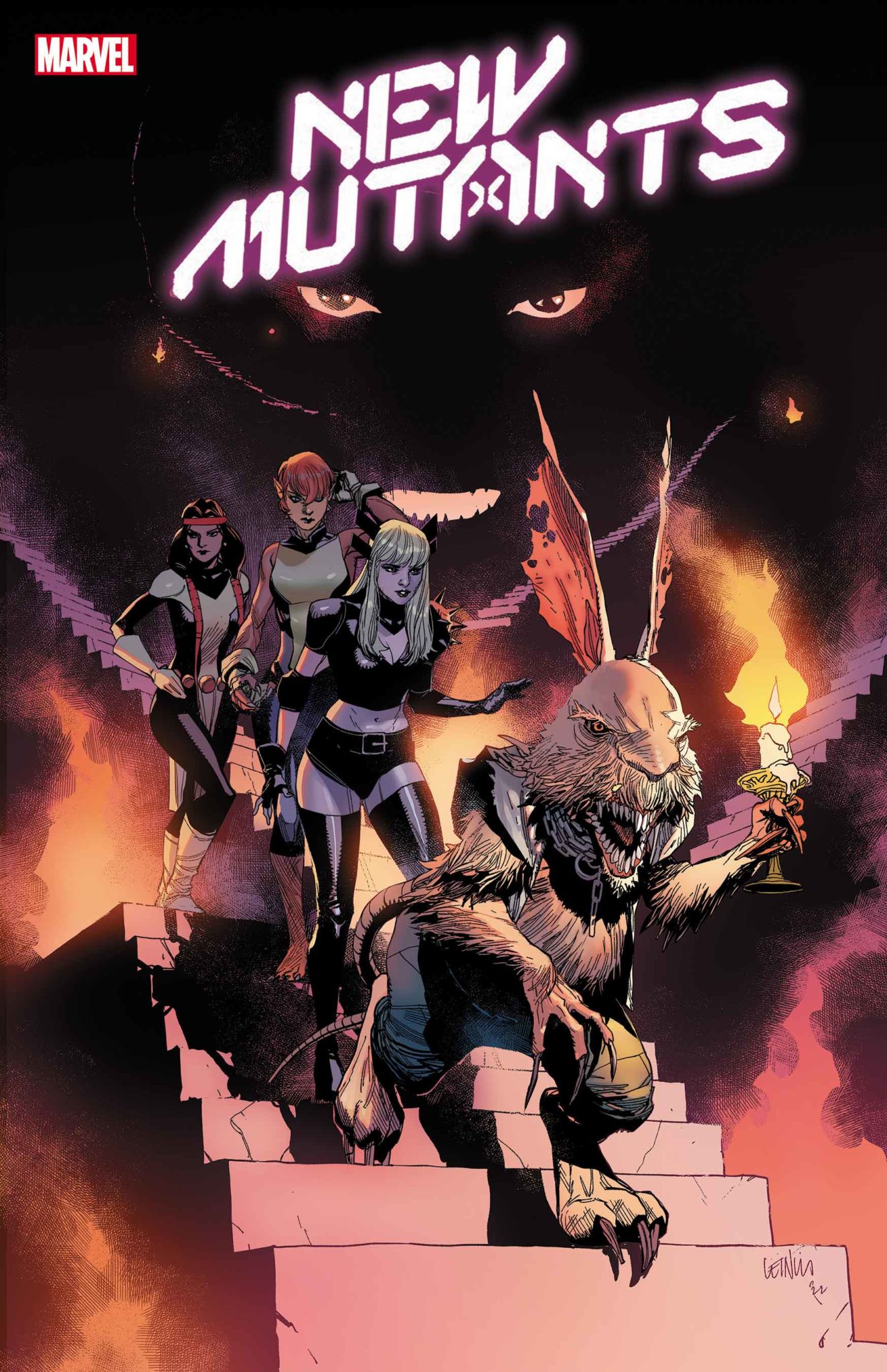 Destiny of X Kicks Off With Evil Islands, Dark Magic, And The C.I.A 12 New Mutants #27 cover