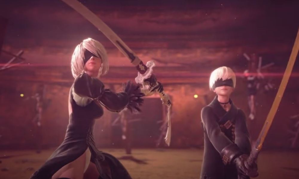 2B and 9S from Nier: Automata