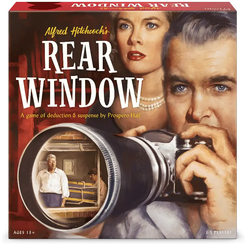 Funko Games Announces 'Rear Window' Board Game. Because Why Not, Right? 1 Rear Window game art