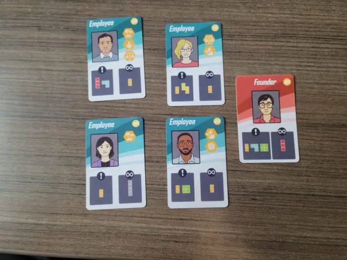 Silicon Valley employee cards