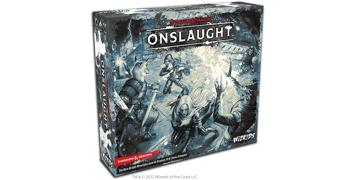 A New Skirmish Battle Game Is Coming In September: 'Dungeons & Dragons Onslaught' 1 D&D Onslaught Box