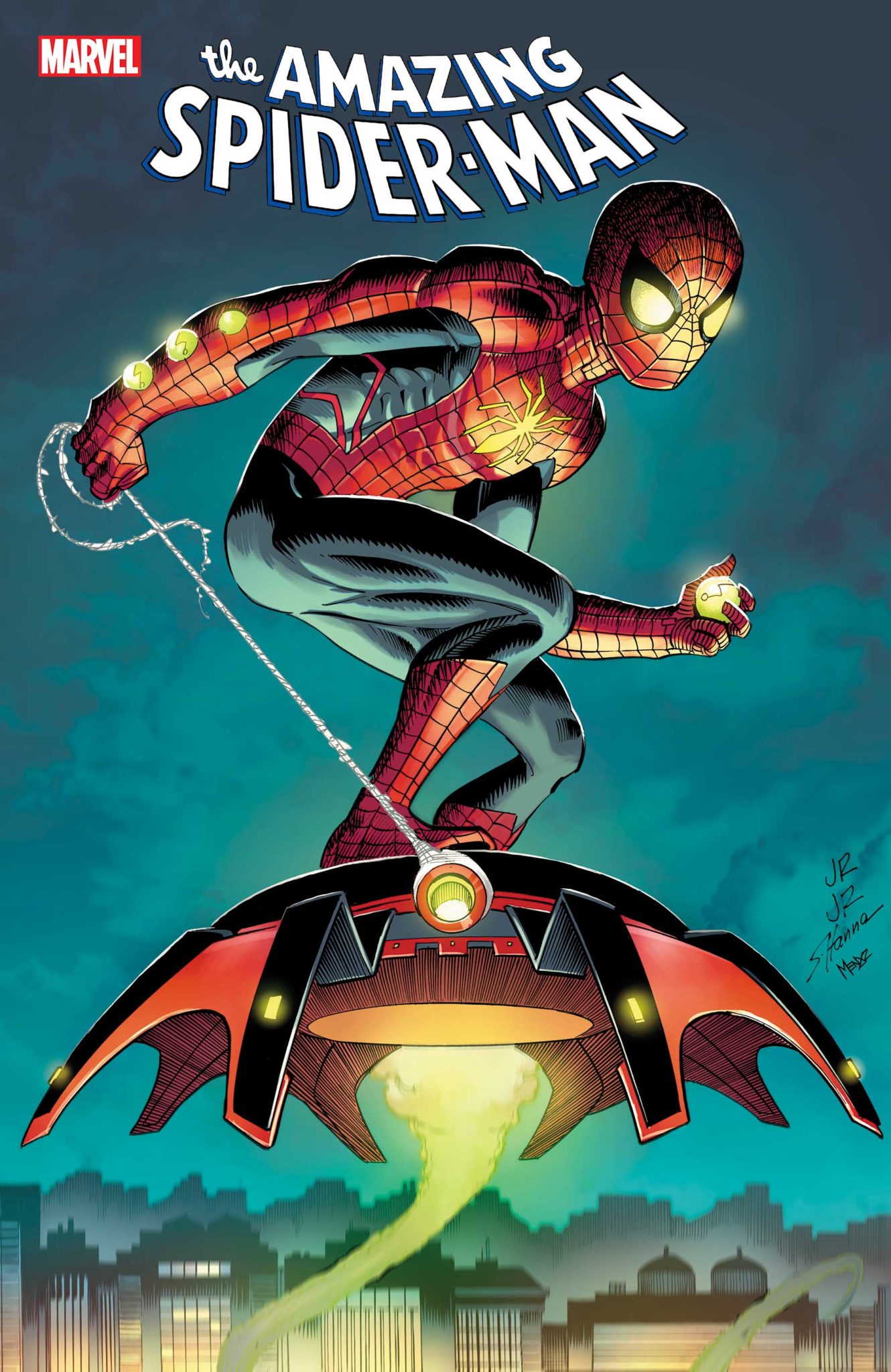 This July, Meet A New Spider-Man Brought To You By...Oscorp?! 6 Amazing Spider-Man #8 cover