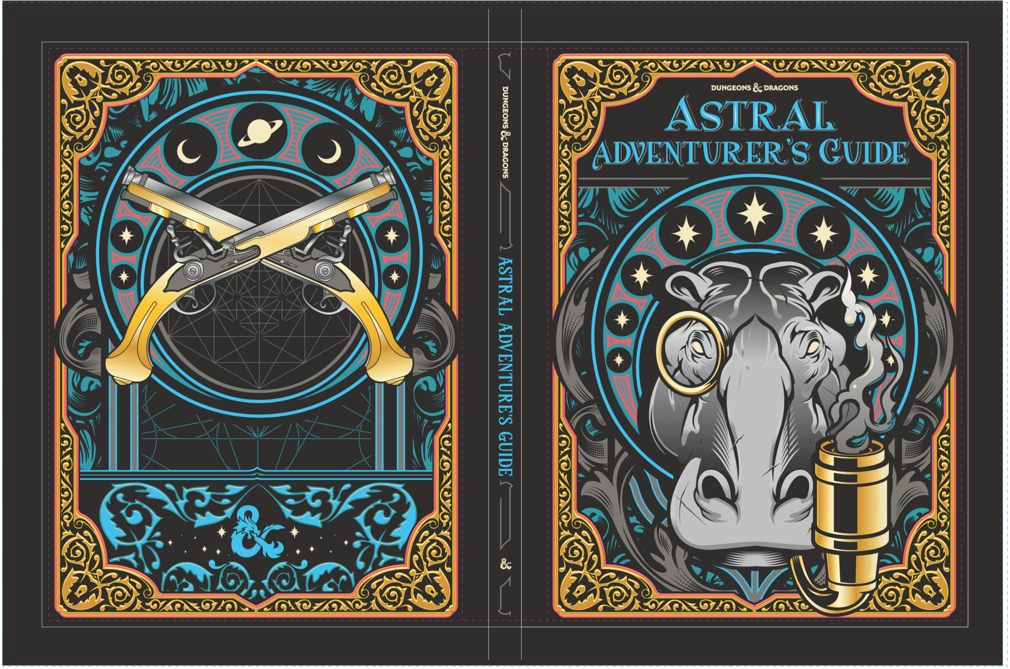 Astral Adventurer's Guide Alt-cover by Hydro74
