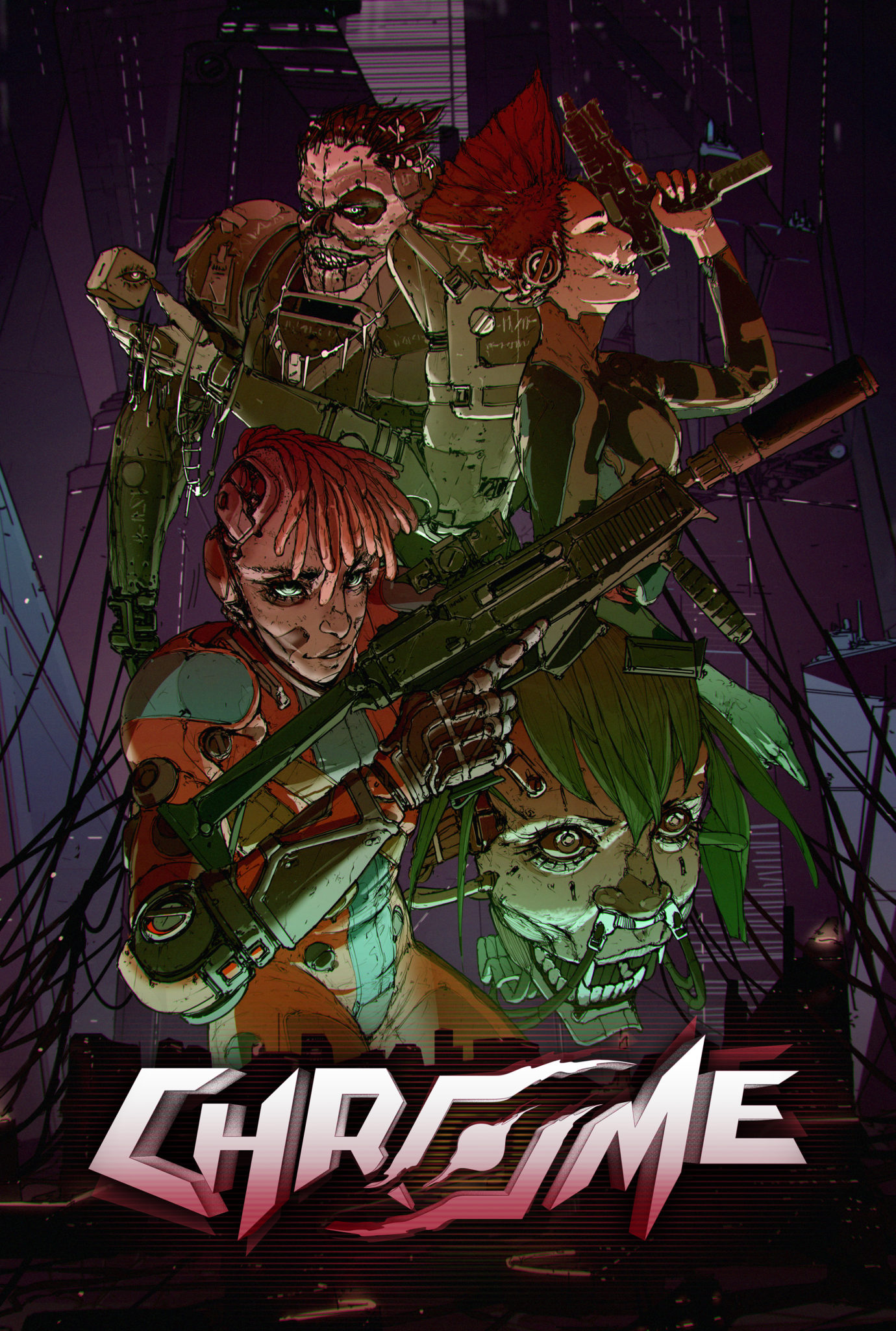 Digital TTRPG Platform Role Announces Its First-Ever Game: 'CHROME ' 4 Chrome cover art