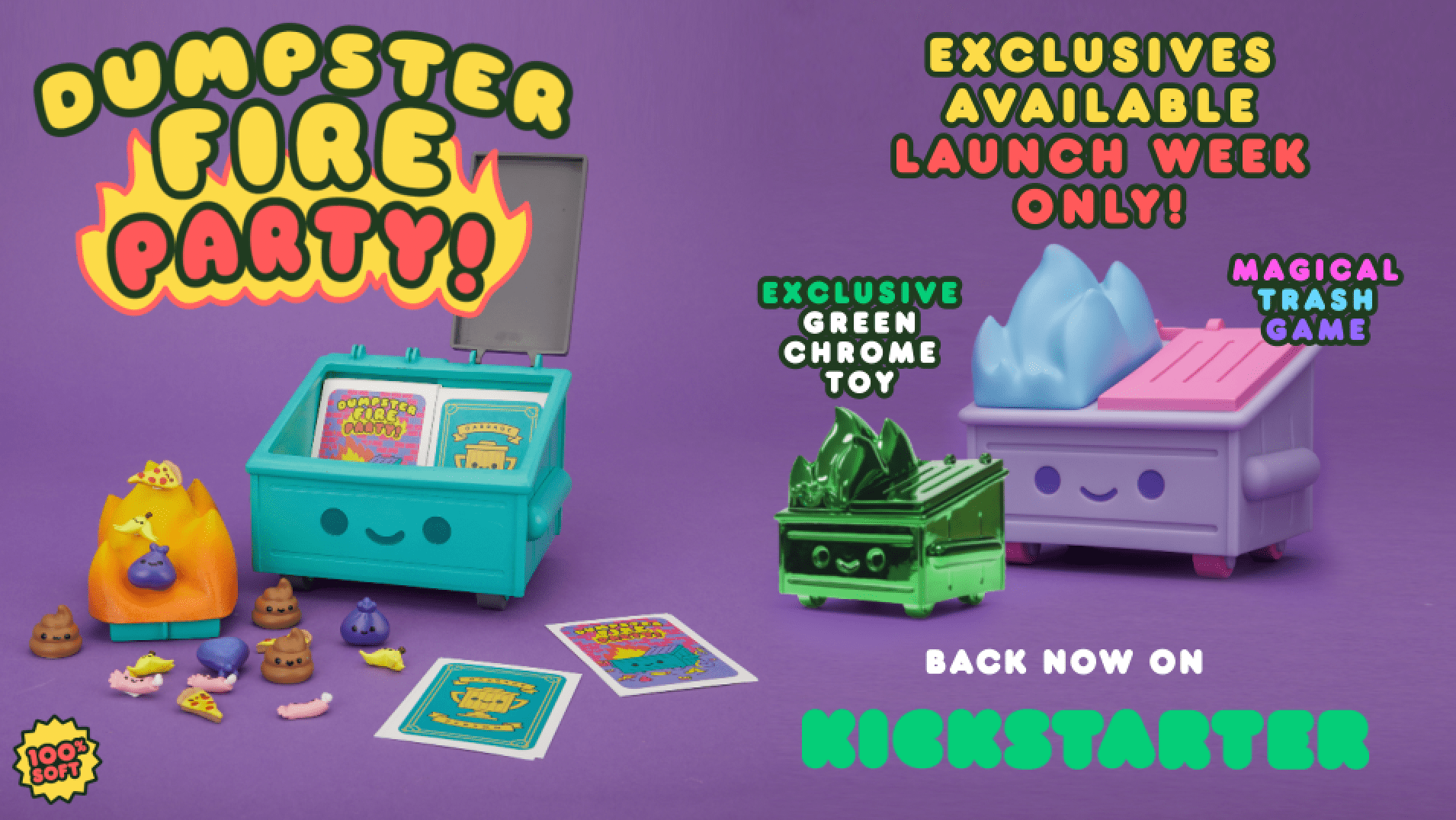 100% Soft Launches Party Game Based On Hit Dumpster Fire Toy Line 9