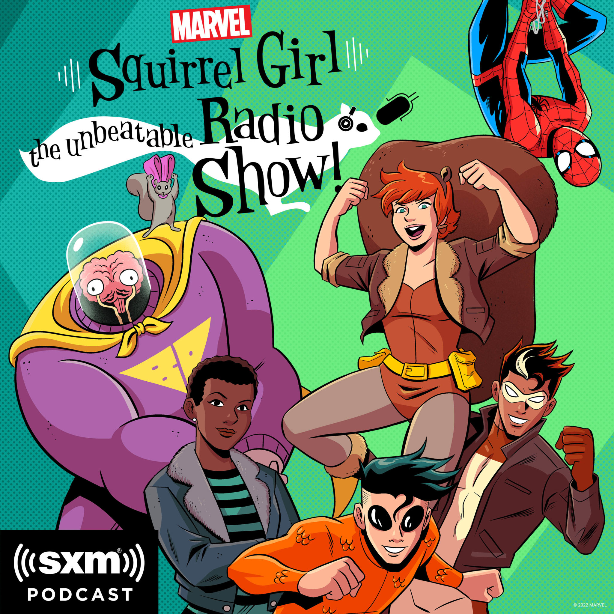 Ryan North Returns To Squirrel Girl In New SiriusXM Scripted Podcast, Milana Vayntrub Set To Voice Main Character 1 Squirrel Girl Unbeatable Radio Show! promo art