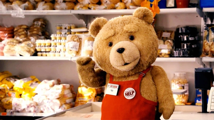 Ted the bear in Ted 2
