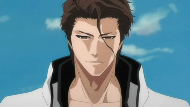 Bleach villain Sosuke Aizen 