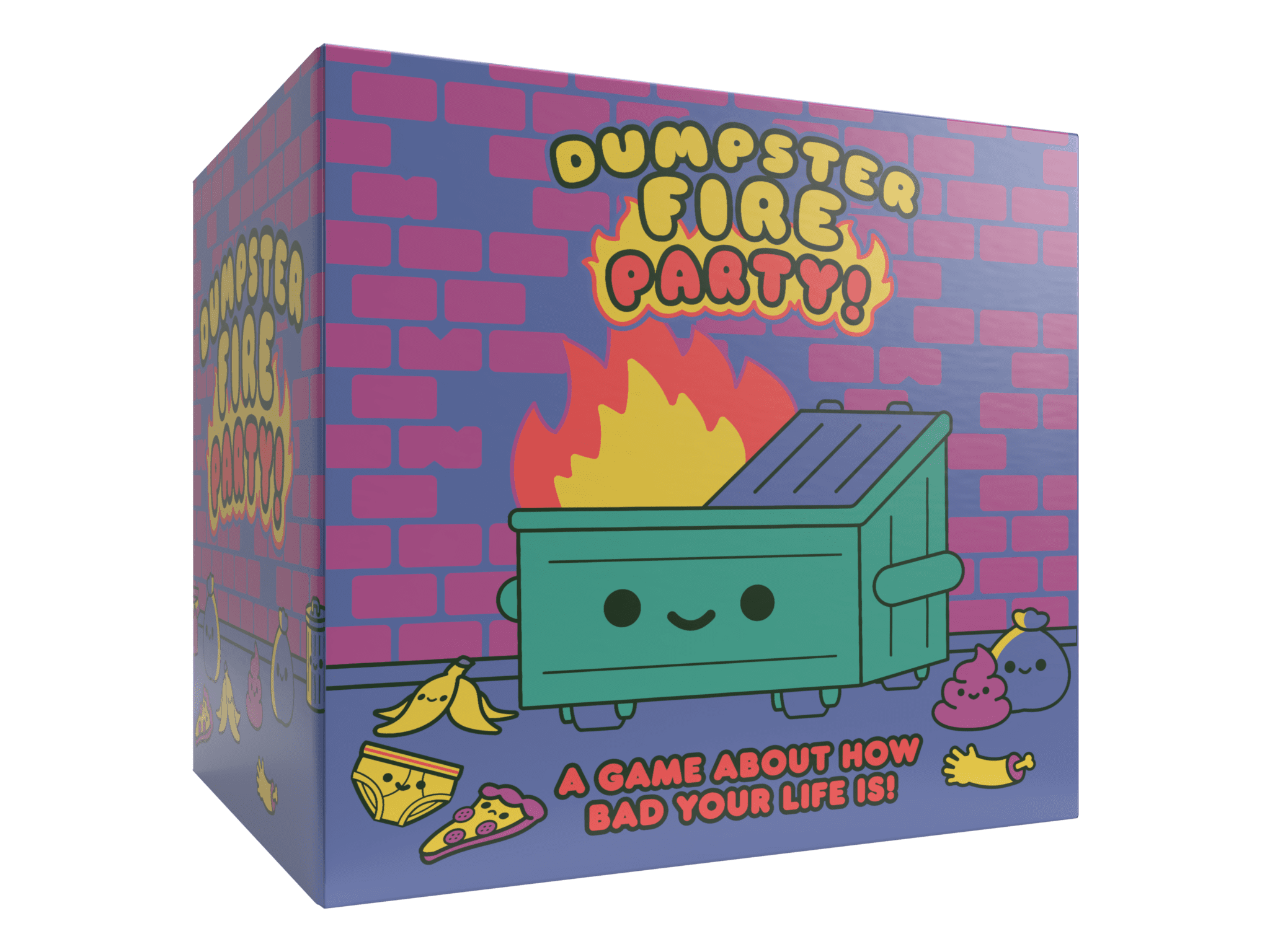 Dumpster Fire Party box