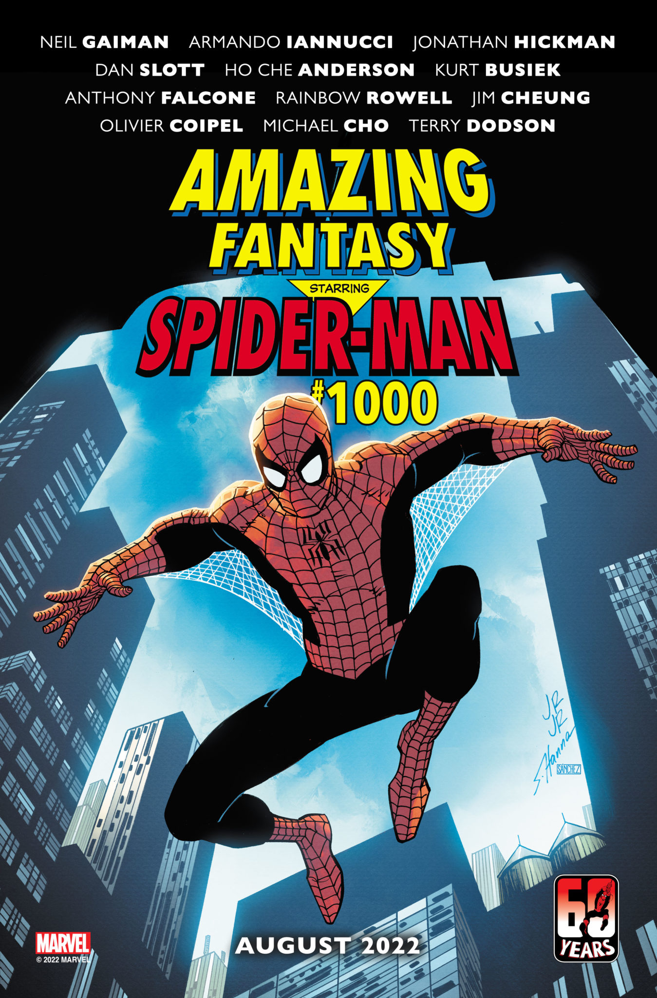 Amazing Fantasy #1000 Will Bring Together Legends For Spidey's 60th 2