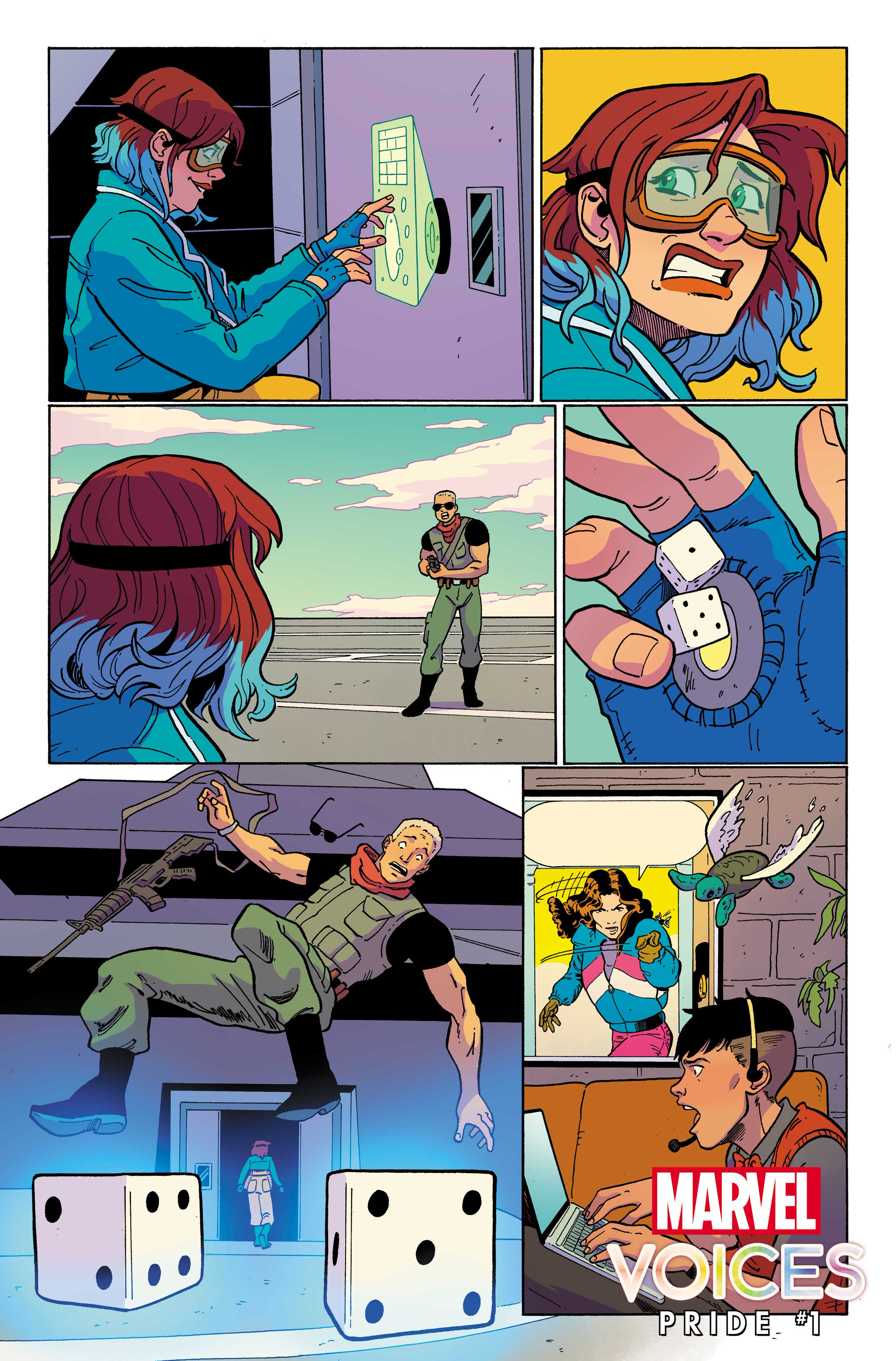 Brand New Mutant Hero Escapade To Debut In 'Marvel's Voices Pride #1' 4